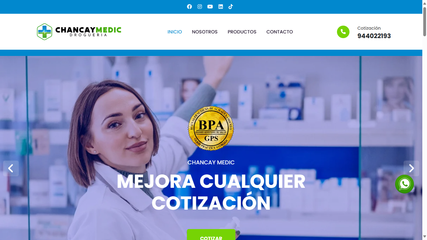 Chancay Medic Website