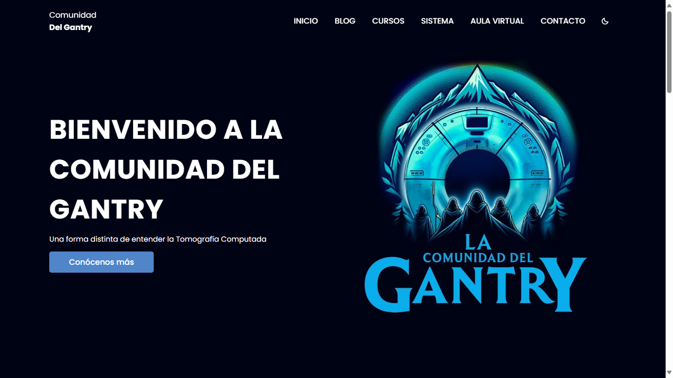 La Comunidad del Gantry Website