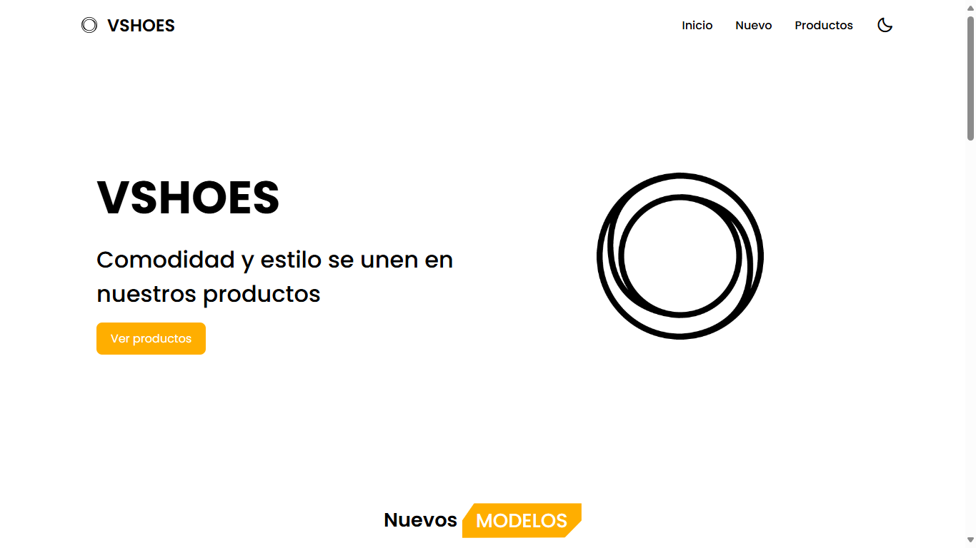 VShoes Website